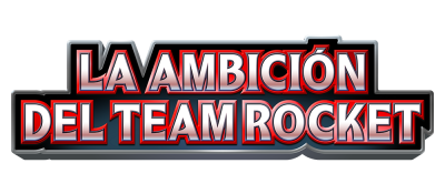 Logo de la expansión La ambición del Team Rocket del Trading Card Game Pocket